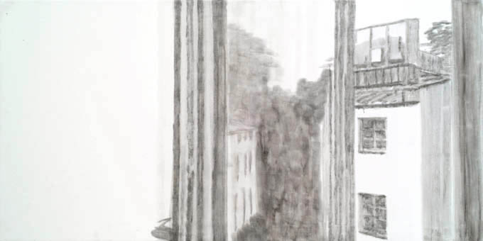 # 530 - Window View Courtyard -  